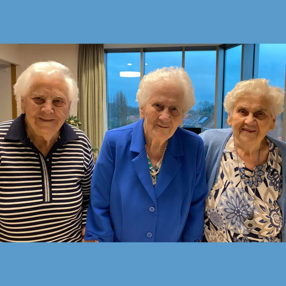 Agnes, Maria en Godelieve Agnes, Maria en Godelieve